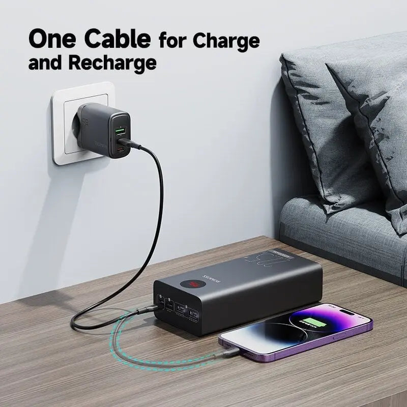 ROMOSS Power Bank 40000mAh 22.5W Fast Charge PD20W  ROMOSS Power Bank 40000mAh 22.5W Fast Charge PD20W
